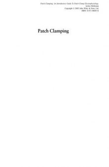 Patch Clamping: An Introductory Guide to Patch Clamp Electrophysiology