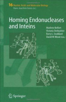 Homing Endonucleases and Inteins