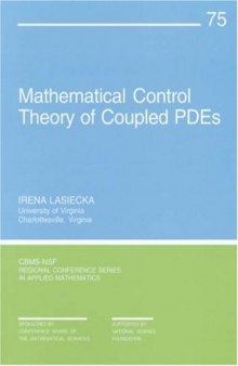 Mathematical Control of Coupled PDEs 