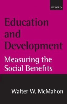 Education and Development: Measuring the Social Benefits  