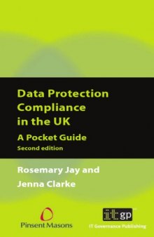 Data Protection Compliance in the UK : a Pocket Guide