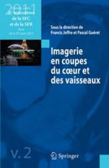 Imagerie en coupes du cœur et des vaisseaux: Compte rendu des 4es rencontres de la SFC et de la SFR : Paris, 24 et 25 mars 2011