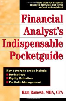 Financial Analyst's Indispensable Pocket Guide
