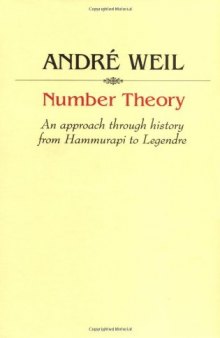 Number theory: an approach through history. From Hammurapi to Legendre