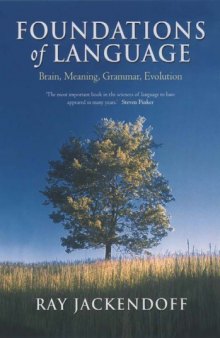 Foundations of language: brain, meaning, grammar, evolution