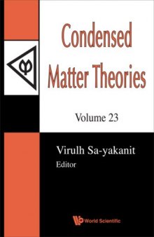 Condensed Matter Theories: Proceedings of the 31st International Workshop