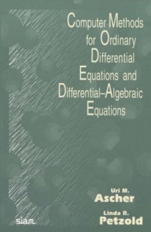 Computer methods for ODEs and differential-algebraic equations