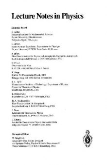 Rotating Objects and Relativistic Physics: Proceedings of the El Escorial Summer School on Gravitation and General Relativity 1992: Rotating Objects and Other Topics Held at El Escorial, Spain, 24–28 August 1992
