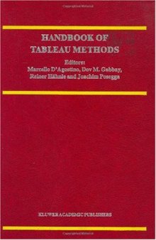 Handbook of Tableau Methods