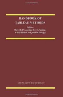 Handbook of tableau methods