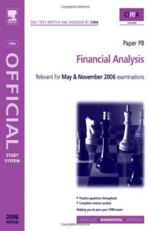CIMA Study Systems 2006: Financial Analysis 