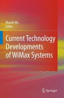 Current Technology Developments of WiMax Systems