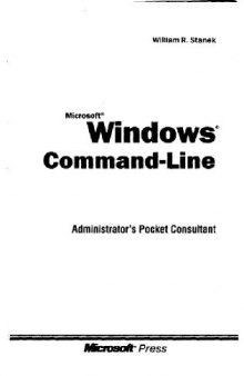 Командная строка Microsoft Windows: справ. администратора: [пер. с англ.]