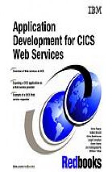 Application development for CICS Web services