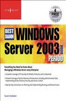 Best damn Windows server 2003 book period