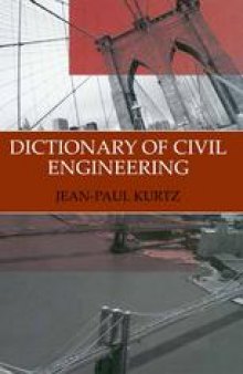 Dictionary of Civil Engineering: English-French
