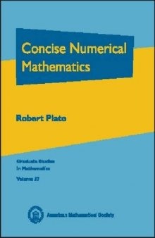 Concise numerical mathematics