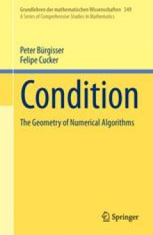 Condition: The Geometry of Numerical Algorithms