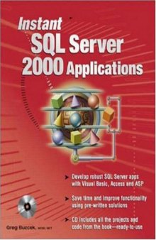 Instant SQL Server 2000 Applications