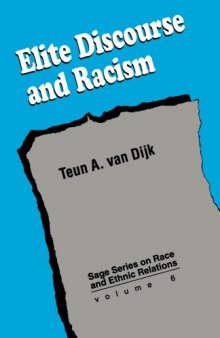 Elite Discourse and Racism