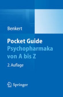Pocket Guide: Psychopharmaka von A bis Z