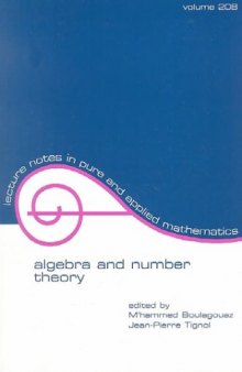 Algebra and number theory: proceedings of a conference held in Fez, Morocco