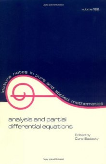 Analysis and partial differential equations. Dedicated to Mischa Cotlar