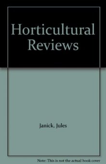 Horticultural Reviews vol 1