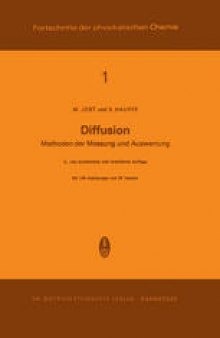 Diffusion: Methoden der Messung und Auswertung