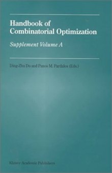Handbook of combinatorial optimization. Supplement