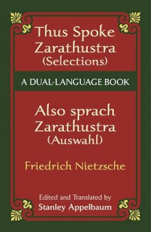 Thus Spoke Zarathustra (Selections) / Also sprach Zarathustra (Auswahl): A Dual-Language Book