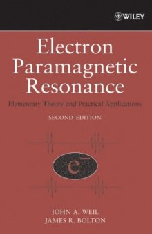 Electron Paramagnetic Resonance: Elementary Theory and Practical Applications