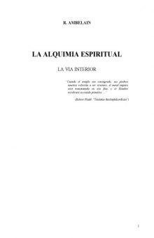 Alquimia espiritual