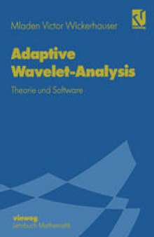 Adaptive Wavelet-Analysis: Theorie und Software