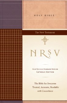 NRSV Catholic Edition Bible Anglicized--New Testament