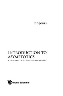 Introduction to Asymptotics: A Treatment Using Nonstandard Analysis