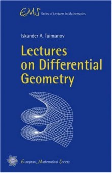 Lectures on Differential Geometry (Ems Series of Lectures in Mathematics)
