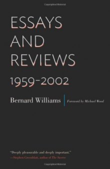 Essays and reviews, 1959-2002