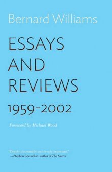 Essays and reviews, 1959-2002