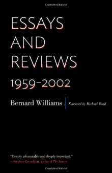 Essays and Reviews: 1959-2002