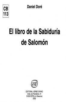 El Libro de la Sabiduria de Salomon