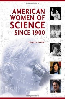 American Women of Science since 1900  2 volumes 
