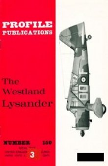 Westland Lysander Mks. I-III