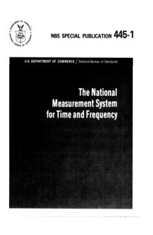 The National Measurement System for Time and Frequency