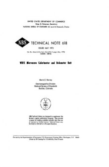 WR15 Microwave Calorimeter aid Bolometer Unit