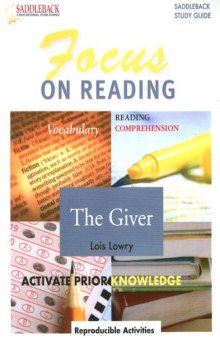 The Giver (Saddleback Focus on Reading Study Guides)