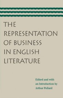The Representation of Business in English Literature