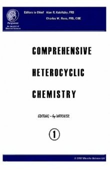 Comprehensive heterocyclic chemistry