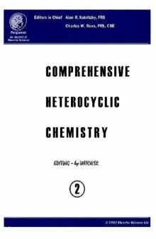 Comprehensive heterocyclic chemistry