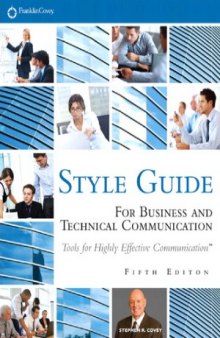 Style Guide  For Business and Technical Communication